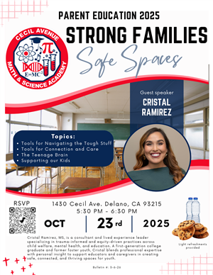 Strong Families, Safe Spaces Parent Education